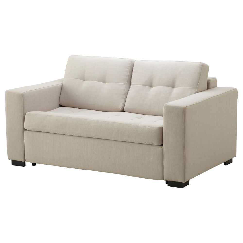 Диван-кровать 2-местный КЛАГСТОРП, Бальг светло-бежевый - фото 1