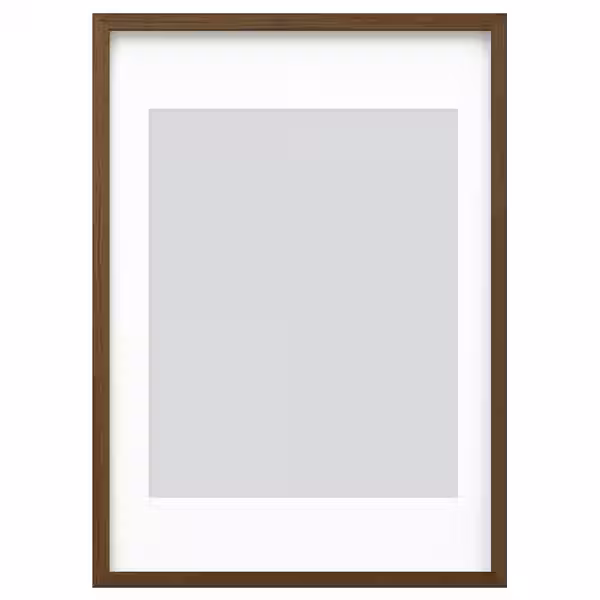 RÖDALM РЁДАЛЬМ Рама - под грецкий орех 50x70 см - фото 1