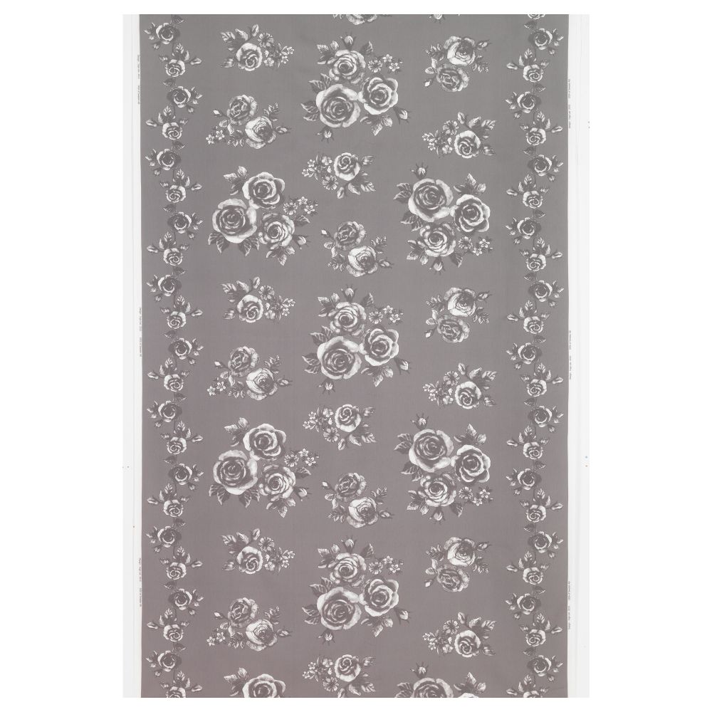 Ткань РОЗМАРИ, серый/белый (150 см) - схема-чертеж с размерами