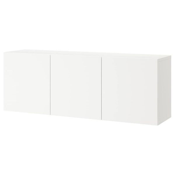 Комбинация настенных шкафов, белый/Лаппвикен белый 180x42x64 см IKEA BESTÅ БЕСТО 793.017.31 - фото 1