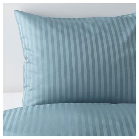 Пододеяльник и 2 наволочки НАТТЭСМИН, синий (200x200/50x70 см)