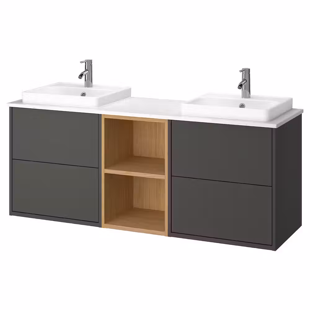 HAVBÄCK / ORRSJÖN ОРРШЁН Шкаф п-раковину/раковины/смесители - фото 1