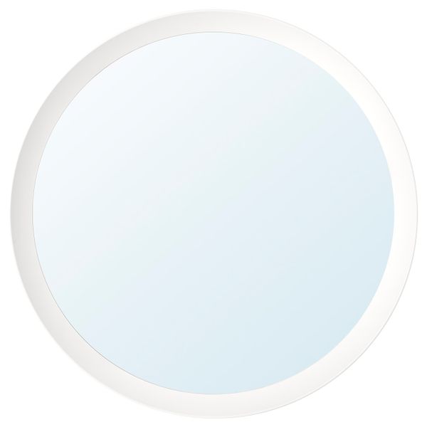 Зеркало, белый, 50 см IKEA ЛАНГЕСУНД 103.692.57 - фото 1