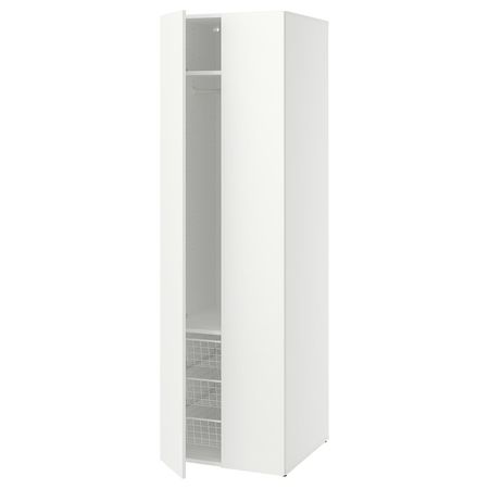 LASTARE Гардероб, комбинация - белый 60x62x200 см