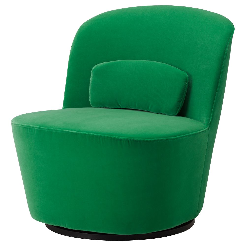 Вращающееся кресло СТОКГОЛЬМ, Сандбакка зеленый - фото 1