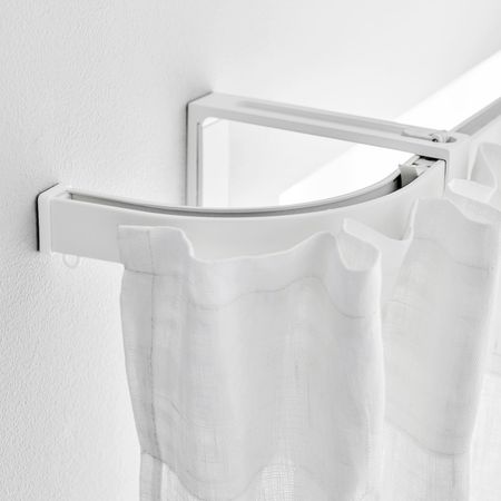 Угловое соединение для одинарной шины, белый IKEA VIDGA ВИДГА 703.707.19