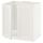 Напольный шкаф для раковины + 2 двери, белый/Сэведаль белый 80x60 см IKEA METOD МЕТОД 592.231.50