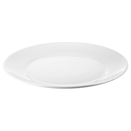 Тарелка, белый 25 см IKEA OFTAST ОФТАСТ 203.729.47