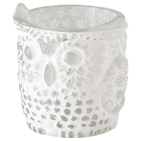 Подсвечник, белый 7.5 см IKEA EFTERSKÖRD ЭФТЕРСКЁРД 805.019.46