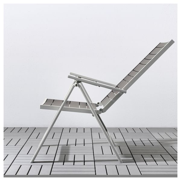 Стол, 6 кресел для сада ШЭЛЛАНД, темно-серый, ФРЁСЁН/ДУВХОЛЬМЕН красный (156x90 см) - фото 3