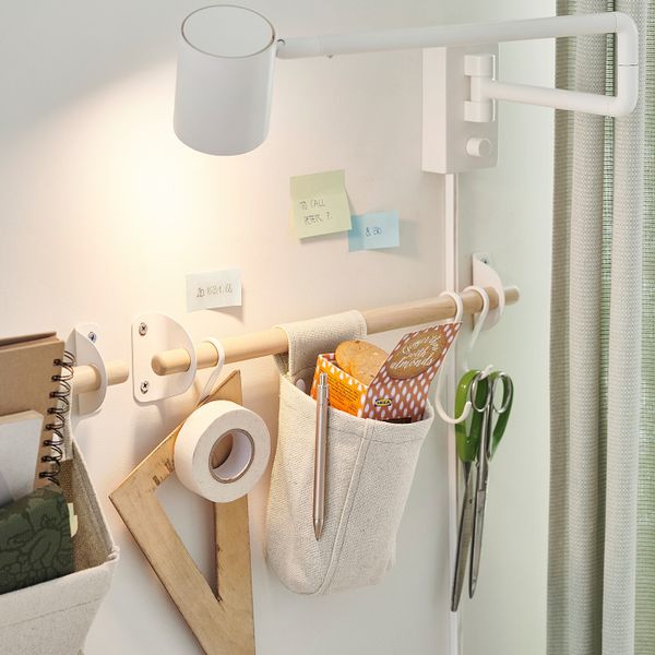 Рейлинг, береза 60 см IKEA NEREBY НЕРЕБЮ 404.763.45 - схема-чертеж с размерами