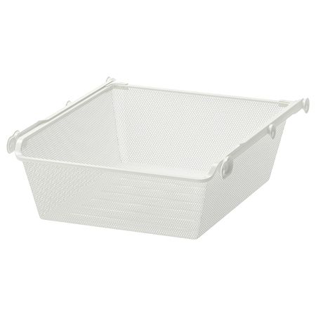 Сетчатая корзина с направляющими, белый 50x58 см IKEA KOMPLEMENT КОМПЛИМЕНТ 692.426.24