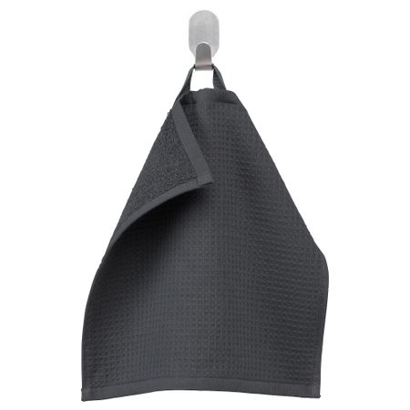 Полотенце, антрацит, 30x30 см IKEA SALVIKEN САЛЬВИКЕН 803.493.55