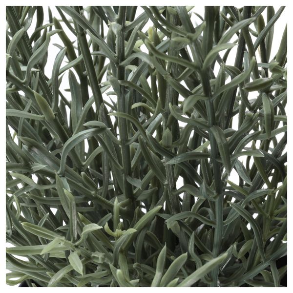 Искусственное растение в горшке ФЕЙКА, лаванда сиреневый (9 см) - фото 2