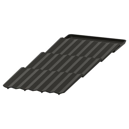 Полка для специй, антрацит 20x50 см IKEA UPPDATERA УППДАТЕРА 704.863.81