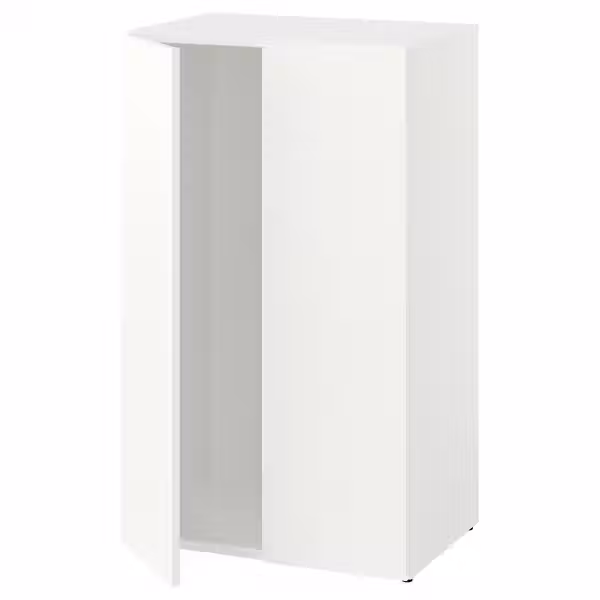 LASTARE ЛАСТАРЕ Каркас с дверцами - белый 60x42x100 см - фото 1