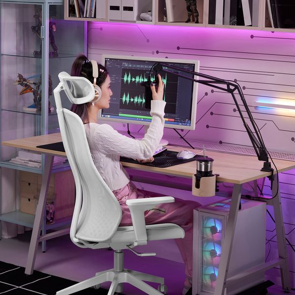 Штатив микрофона, с винтовым креплением, антрацит IKEA LÅNESPELARE ЛОНЕСПЕЛАРЕ 905.713.97 - фото 7