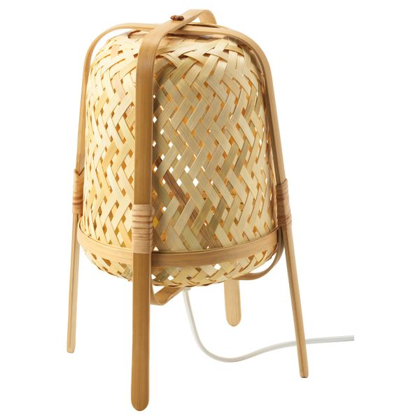 Лампа настольная, бамбук IKEA KNIXHULT КНИКСХУЛЬТ 803.585.33 - фото 1