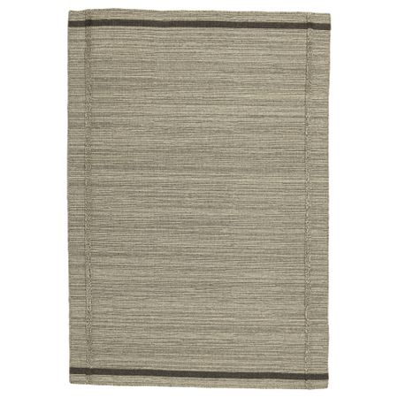 Ковер, безворсовый, 133x195 см, ручная работа, бежевый IKEA HÖJET ХОЭТ 203.820.41