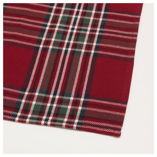 Полотенце кухонное ВИНТЕР 2018, красный, с рисунком (50x70 см) - схема-чертеж с размерами