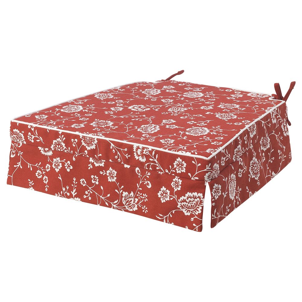 Подушка на стул, красный 43x42x4.0 см IKEA ELSEBET ЭЛЬСЭБЭТ 504.835.95 - фото 1