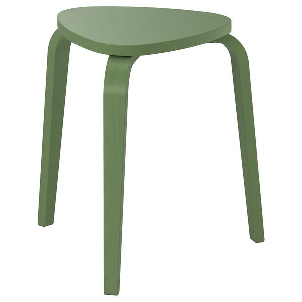 Табурет, зеленый IKEA KYRRE КЮРРЕ 605.071.38 - фото 1