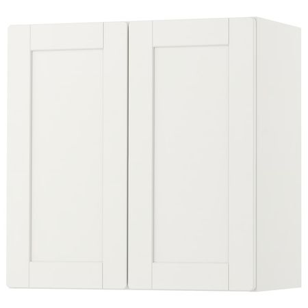 SMÅSTAD Навесной шкаф - белый с рамой/с 1 полкой 60x32x60 см