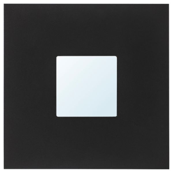 Зеркало, черный, 26x26 см IKEA МАЛЬМА 303.692.61 - фото 1