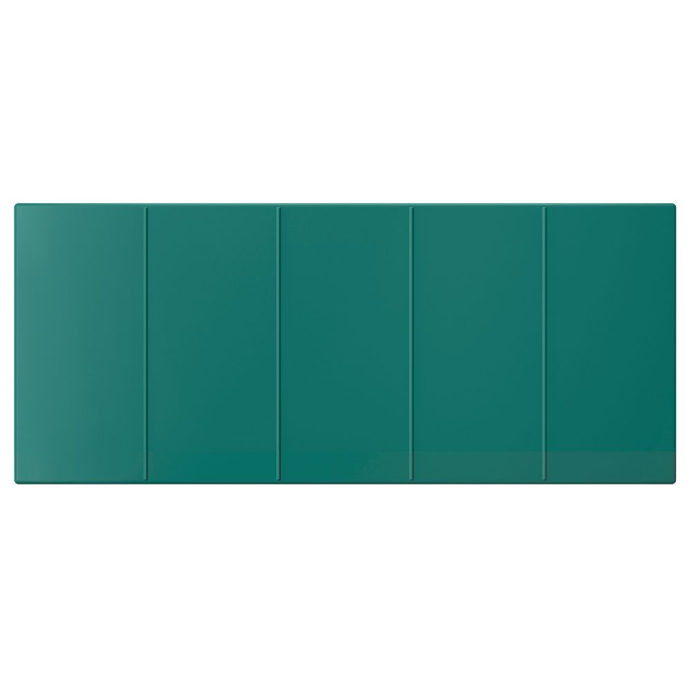 Фронтальная панель ящика ХАЛЛСТАВИК, сине-зеленый (60x26 см) - схема-чертеж с размерами