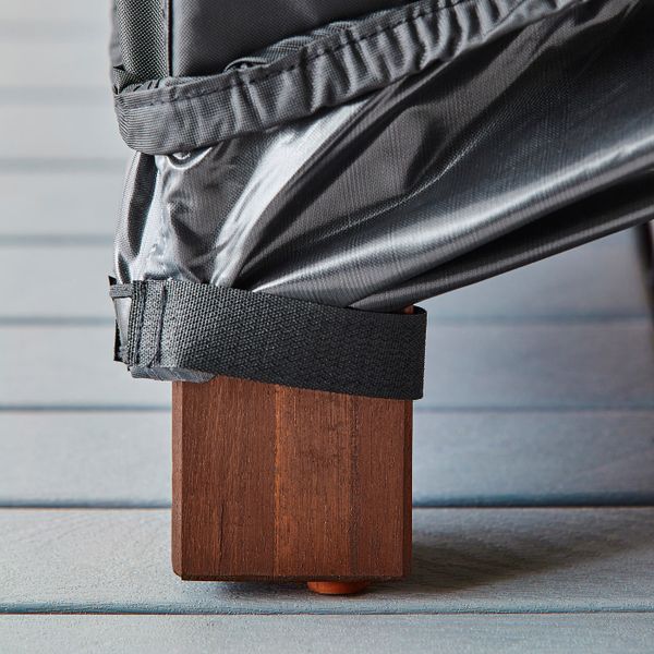 Чехол для шезлонга, черный 200x60 см IKEA ТОСТЕРО 603.762.60 - фото 6