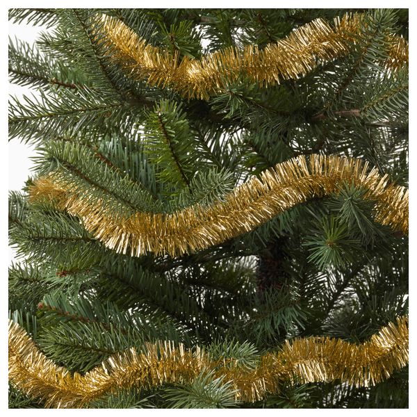 Гирлянда ВИНТЕР 2017, золотой (6 м) - схема-чертеж с размерами