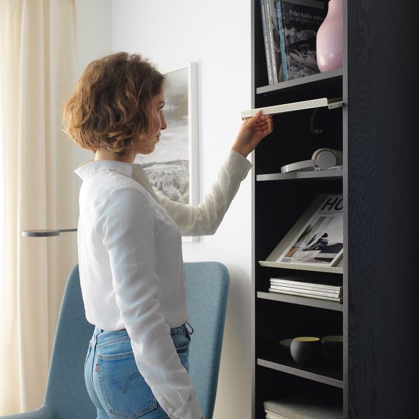 Наклонная полка, светло-бежевый 36x32 см IKEA BOTTNA БОТТНА 003.944.79 - схема-чертеж с размерами