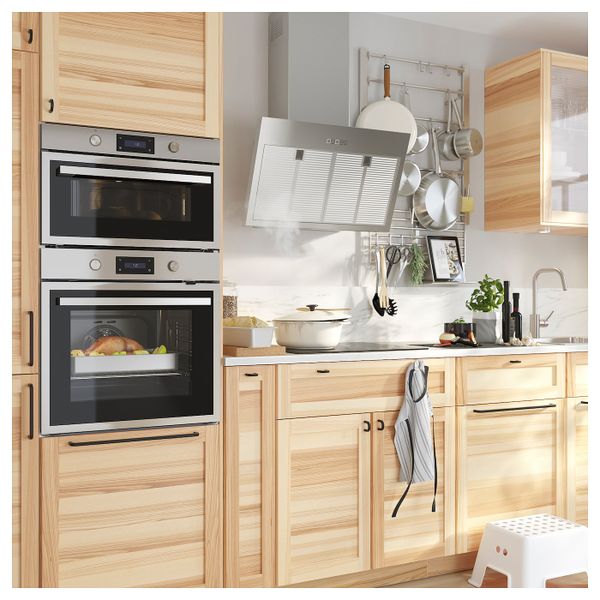 Колпак вытяжного шкафа стенного крепл, цвет нержавеющей стали IKEA BEMÖTA БЕМОТА 703.939.71 - фото 2