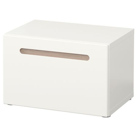 Стеллаж с дверью БЕСТО, Марвикен белый (60x40x38 см)