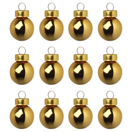 Украшение, шар, золотой 2 см IKEA VINTERFEST ВИНТЕРФЕСТ 804.307.94