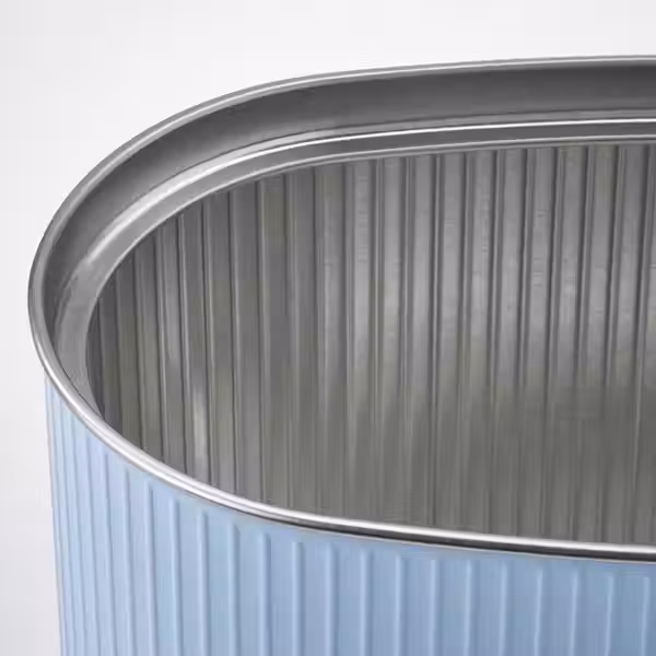 BETTHAJ БЕТТХЕЙ Банка с крышкой - для сухих продуктов/бледно-голубой 3.1 л - схема-чертеж с размерами