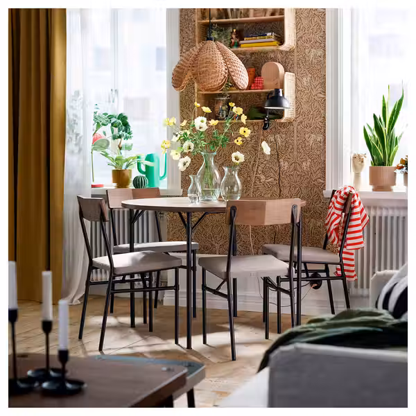 GRÖTÅN ГРЁТОН / GRÖTÅN ГРЁТОН Стол и 4 стула - фото 2