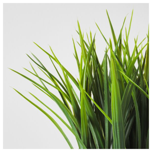 Искусственное растение в горшке ФЕЙКА, трава (10.5 см) - фото 3