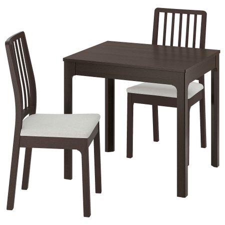 Стол и 2 стула IKEA EKEDALEN ЛЕН ЭКЕДАЛЕН, EKEDALEN ЛЕН ЭКЕДАЛЕН 595.713.85
