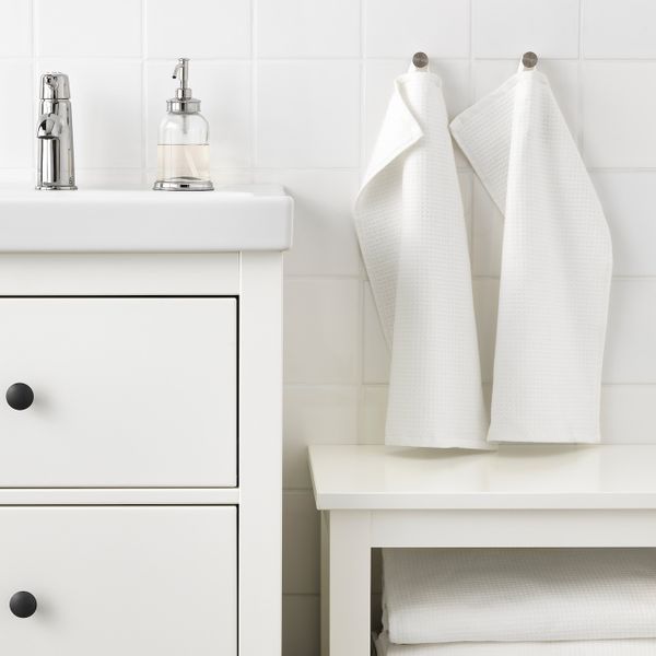 Полотенце, белый 30x50 см IKEA SALVIKEN САЛЬВИКЕН 103.704.25 - фото 2