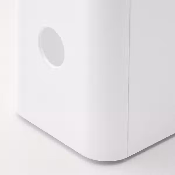 KUGGIS Подставка для журналов - белый - схема-чертеж с размерами