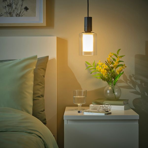 Подвесной светильник с лампочкой IKEA MOLNART, SUNNEBY СУННЕБЮ 295.826.44 - фото 2