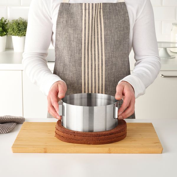 Рамка для выпечки, регулируемая, 30 см IKEA TÅRTBAK ТОРТБАК 904.855.35 - схема-чертеж с размерами