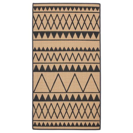 Ковер безворсовый ВИНТЕР 2017, неокрашенный, серый (80x150 см)