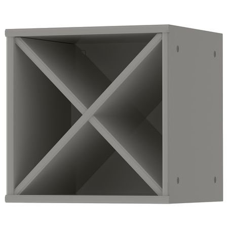 Шкаф для вина, серый 40x37x40 см IKEA TORNVIKEN ТОРНВИКЕН 503.590.15