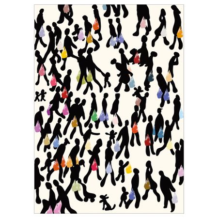 Картина, Концентрация людей, 50x70 см IKEA PJÄTTERYD ПЬЕТТЕРИД 605.709.12