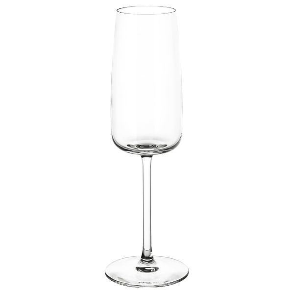 Бокал для шампанского, прозрачное стекло 25 сл IKEA DYRGRIP ДЮГРИП 303.624.48 - фото 1