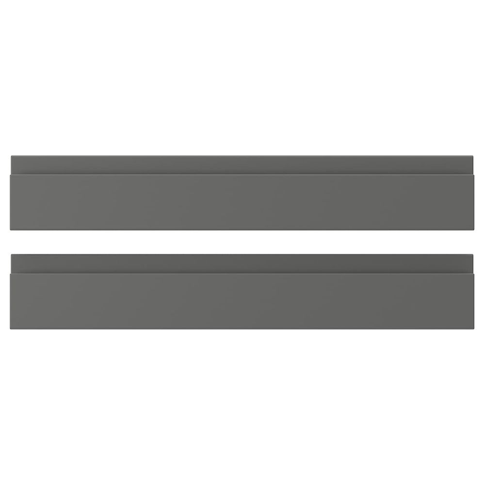 Фронтальная панель ящика, темно-серый 60x10 см IKEA VOXTORP ВОКСТОРП 104.560.23 - фото 1