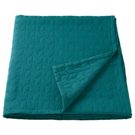 Покрывало, темно-зеленый 150x250 см IKEA KÖLAX КЁЛАКС 604.555.73