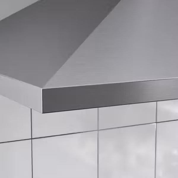 RYTMISK Вытяжка кухонная стен креп (колпак) - нержавеющая сталь 90 см - фото 4